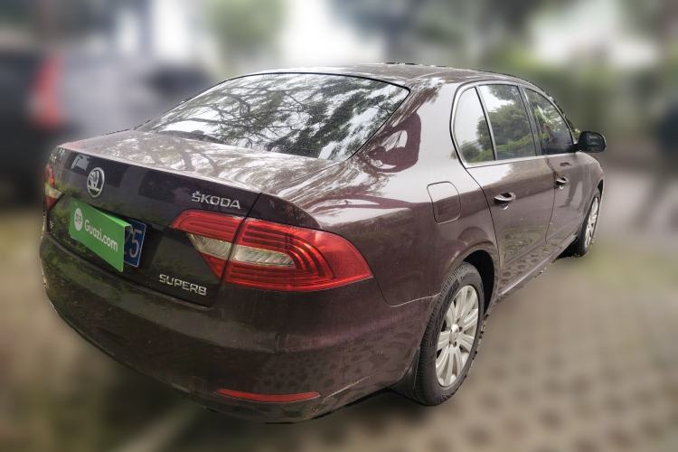 Used Skoda Superb 2013 1.4TSI DSG Sport Edition Rear Right 45 Deg