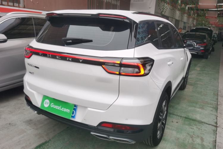 Used Chery Tiggo 7 PLUS 2023 Facelift 1.6 TGDI DCT Luxury Model Rear Right 45 Deg