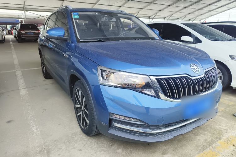 Used Skoda Kamiq 2018 1.5L Automatic Comfort Edition China VI Standard Front Right 45 Deg