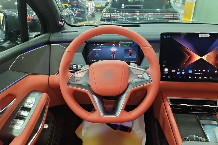 Used BYD Tang L 2025 EV 600KM All-Wheel-Drive LiDAR Flagship Model Steering Wheel
