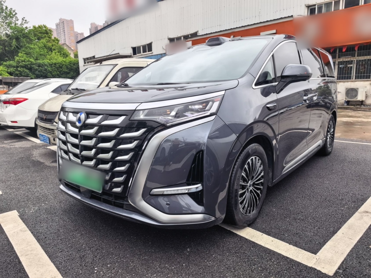 Parte inferior delantera