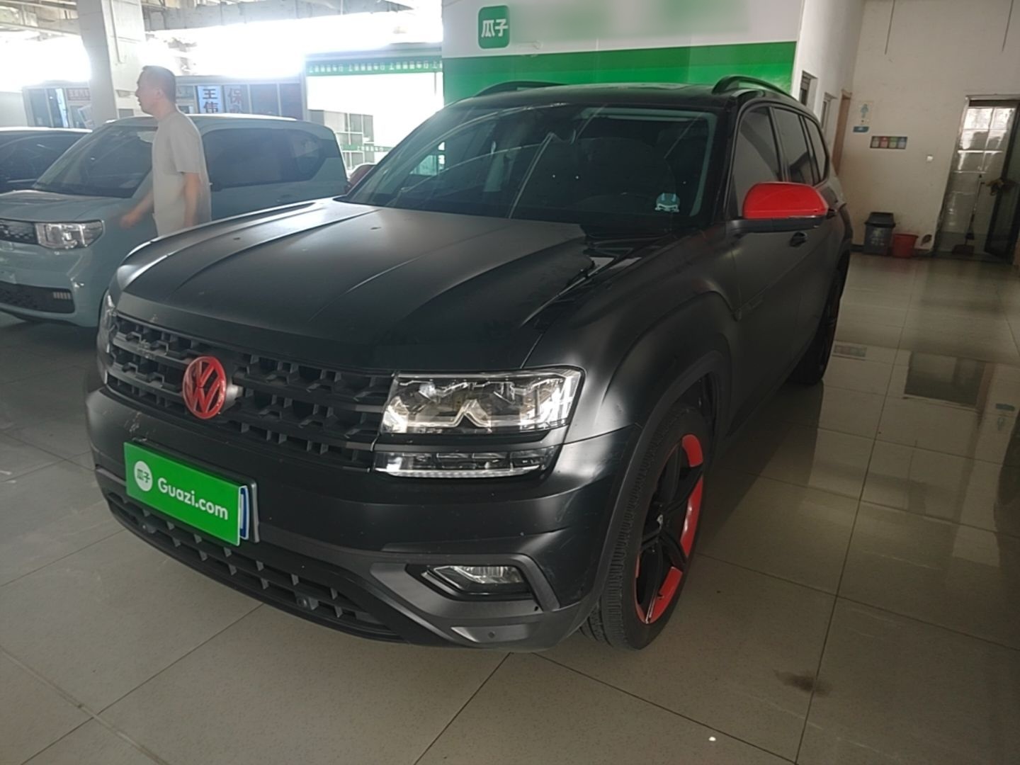 Parte inferior delantera