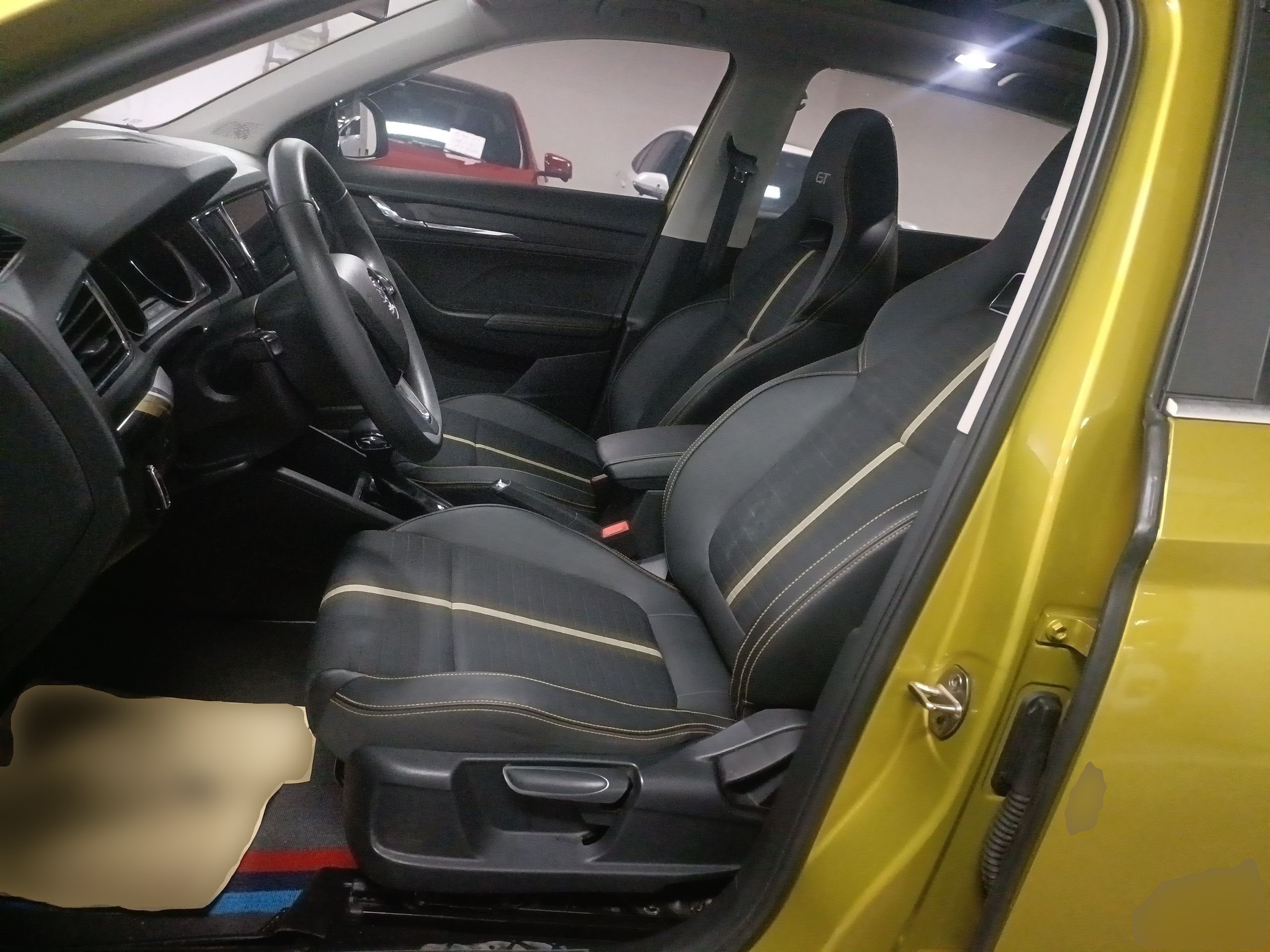 Avant de la voiture