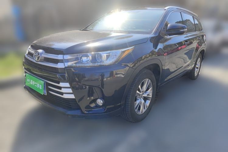 Used Toyota Highlander 2018 2.0T Four-Wheel Drive Elite Edition 7 Seats China VI Standard