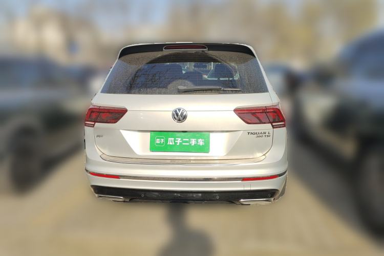 Used Volkswagen Tiguan L 2019 380TSI Automatic All-Wheel Drive R-Line Flagship 7-Seater China VI Standard Rear