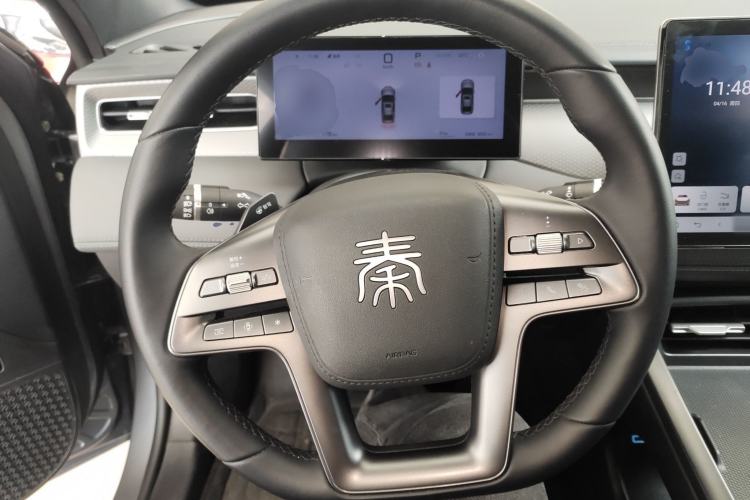 Used BYD Qin PLUS 2025 EV Smart Drive Edition 420KM Leading Model Steering Wheel