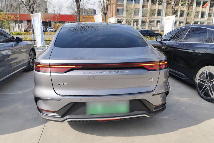 Used BYD Han 2022 EV Genesis Edition 715KM Front-Wheel-Drive Prestige Model Rear