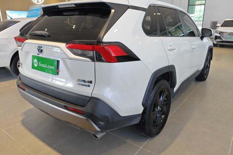 Used Toyota RAV4 2020 Dual-Engine 2.5L E-CVT Four-Wheel Drive Elite Edition Rear Right 45 Deg