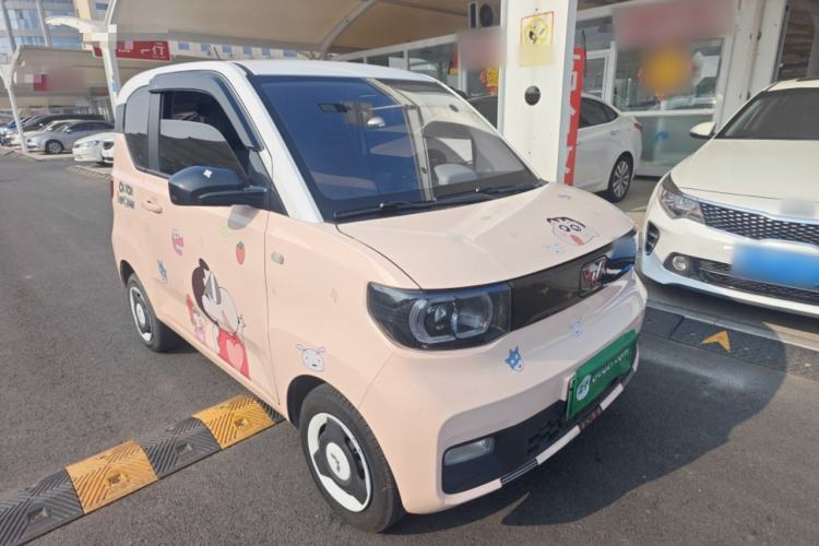 Used Wuling Hongguang MINIEV 2022 Macaron Fashion Edition Lithium-Nickel-Cobalt-Alpha-oxide Front Right 45 Deg