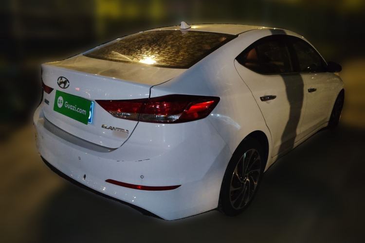 Used Hyundai Elantra (6th Generation / Lingdong) 2019 1.4T Dual-Clutch Xuan Dong · Dynamic Model Rear Right 45 Deg