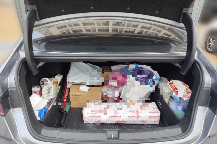 Used BYD Qin PLUS 2021 EV 500KM Luxury Model Trunk