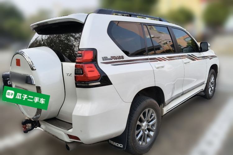 Used Toyota Prado 2018 3.5L Automatic TX-L with Rear-Mounted Spare Tire
