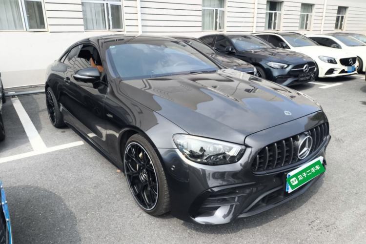 Used Mercedes-Benz E-Class AMG 2021 AMG E 53 4MATIC+ Coupe Front Right 45 Deg