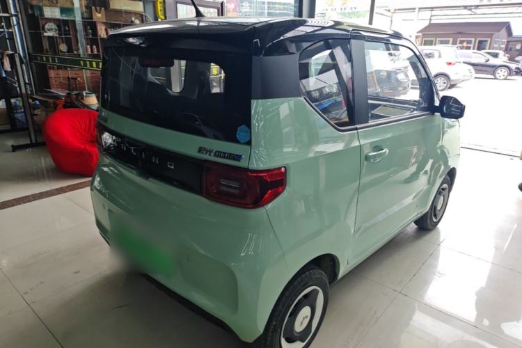 Used Wuling Hongguang MINIEV 2021 Macaron Fashion Edition Lithium-Ion Battery Rear Right 45 Deg