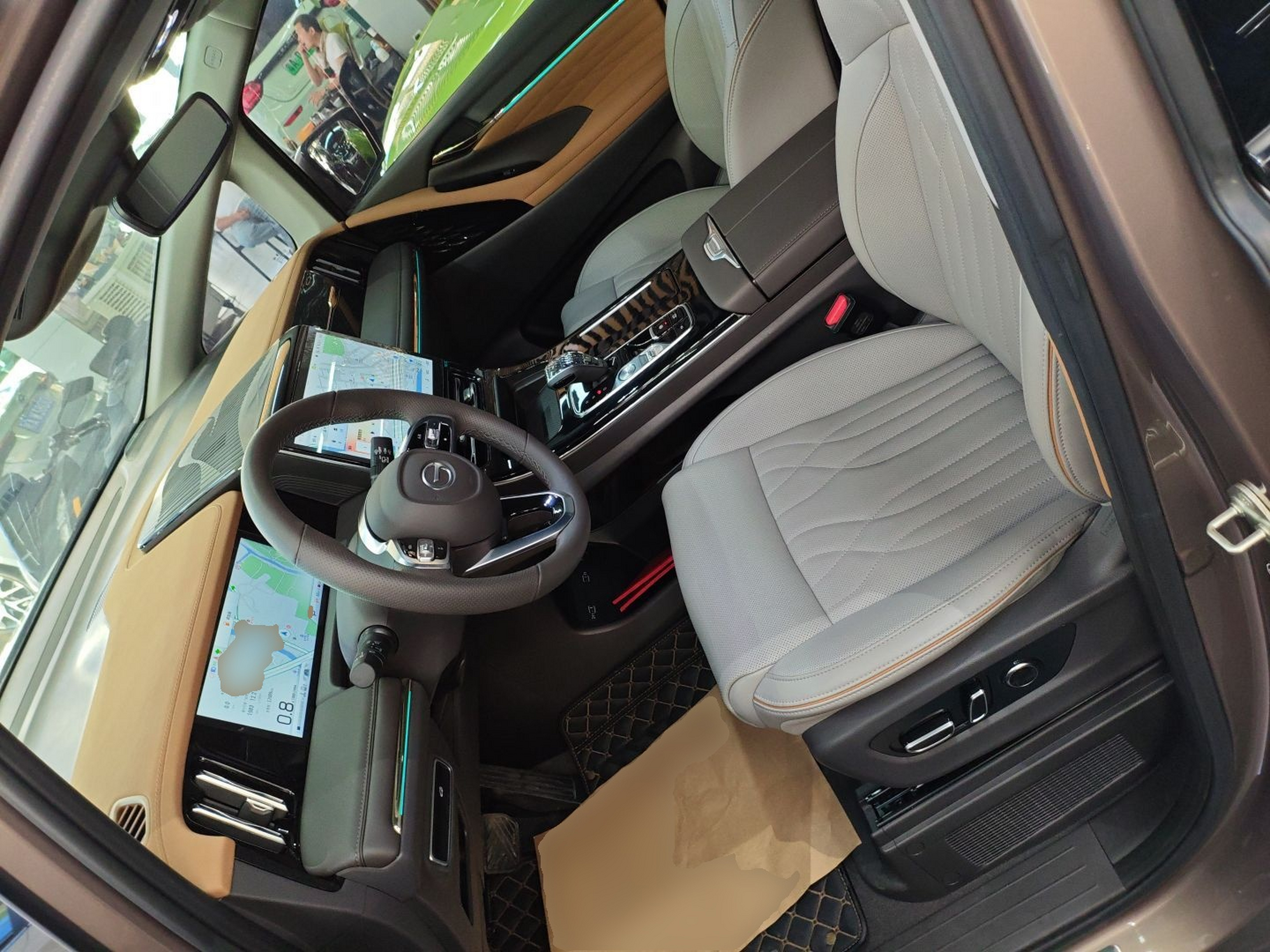 Avant de la voiture