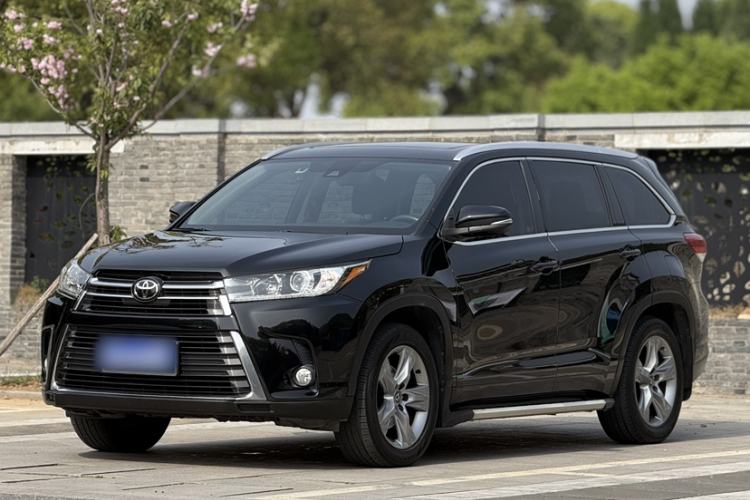 Used Toyota Highlander 2018 2.0T Four-Wheel Drive Prestige Version 7 Seats China V Emission Standard
