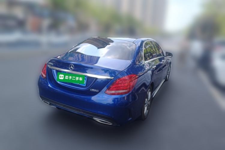 Used Mercedes-Benz C-Class 2017 C 200 L Sport Edition Rear Right 45 Deg