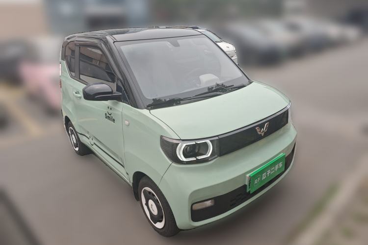 Used Wuling Hongguang MINIEV 2021 Macaron Premium Model – Lithium Iron Phosphate Front Right 45 Deg