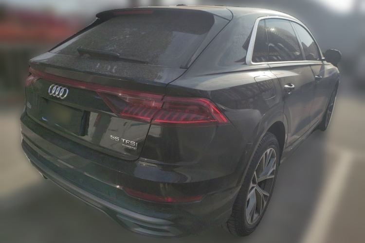 Used Audi Q8 2021 55 TFSI Luxury Dynamic Edition Rear Right 45 Deg