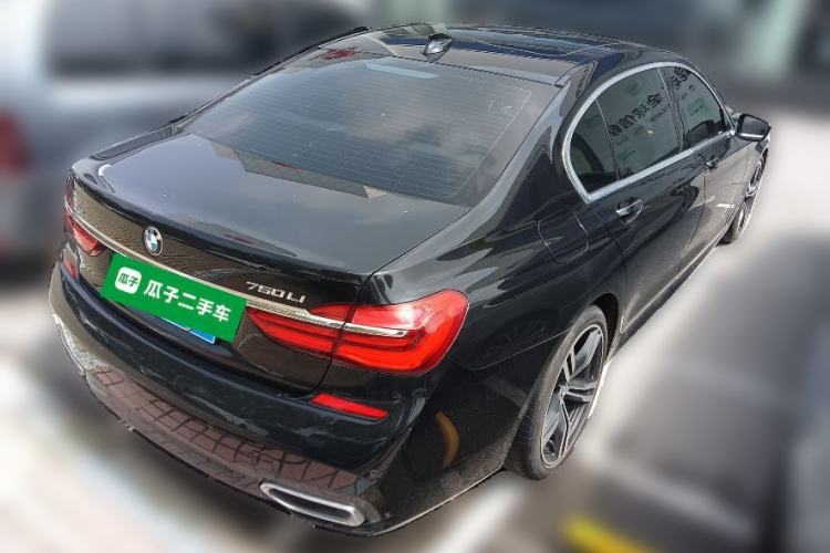 Used BMW 7 Series 2018 740Li M Sport Package Leading Model Rear Right 45 Deg