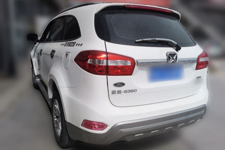 Used JMC Yusheng S350 2013 2.0T Manual 4x4 Gasoline Ultra-Luxury 5-Seater Rear Left 45 Deg