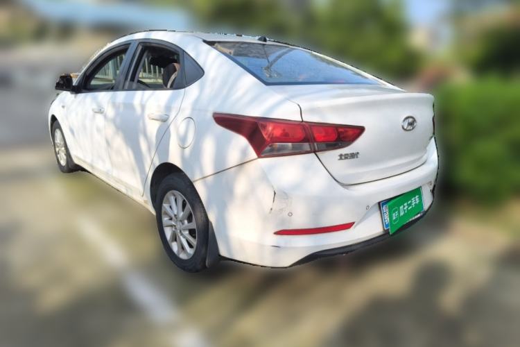 Used Hyundai Verna (new generation) 2016 1.4L Automatic Cool Edition GLS Rear Left 45 Deg