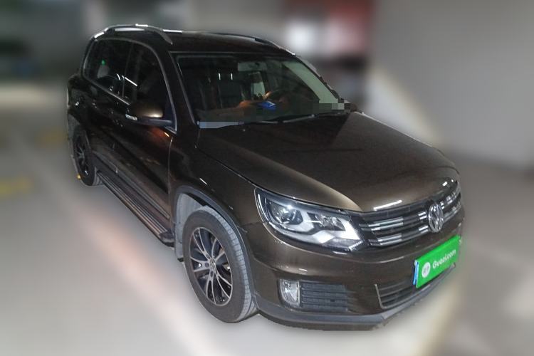 Used Volkswagen Tiguan 2013 1.8TSI Automatic Two-Wheel Drive Luxury Model Front Right 45 Deg