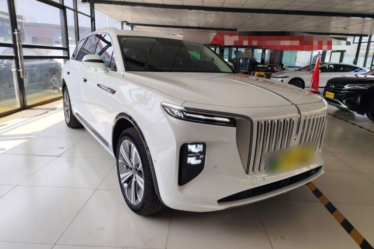 Used Hongqi E-HS9 2021 460 km Range Flagship Edition 7-Seater Front Right 45 Deg