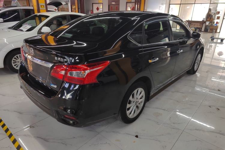 Used Nissan Sylphy 2019 1.6XV CVT Smart Connect Luxury Edition China VI Standard Rear Right 45 Deg