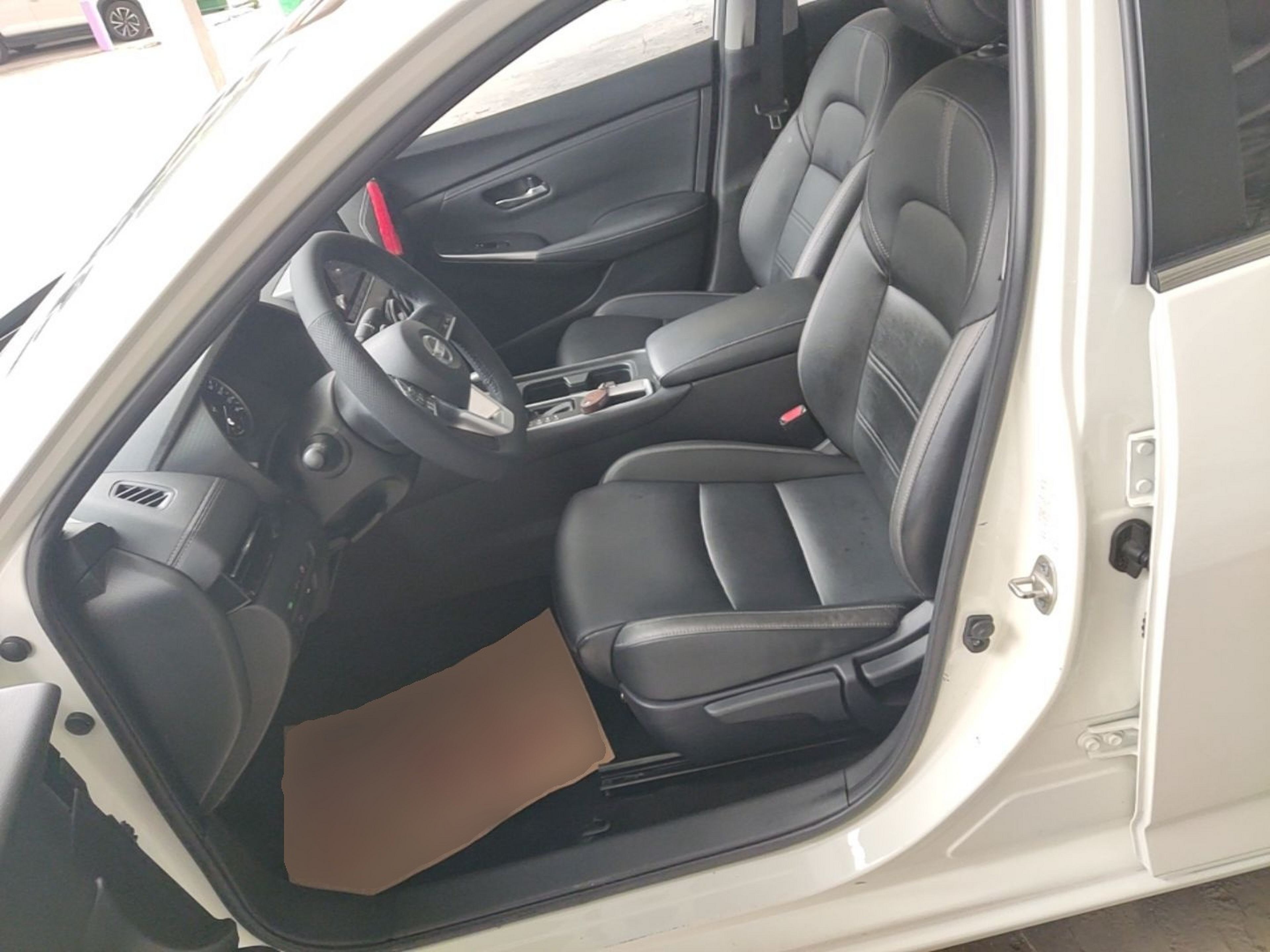 Avant de la voiture