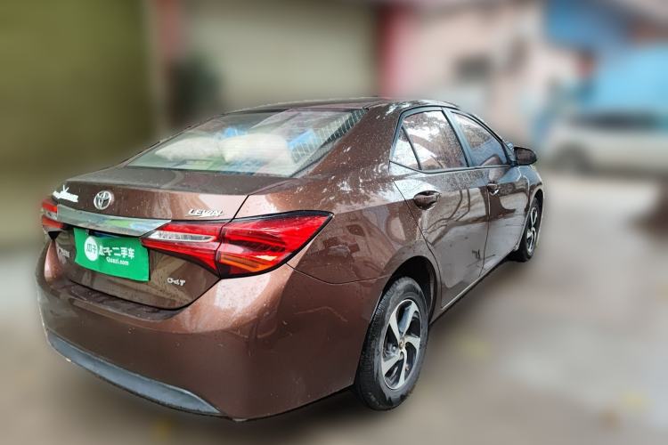 Used Toyota Levin 2017 Revised 185T CVT Elite Edition China V Standard Rear Right 45 Deg