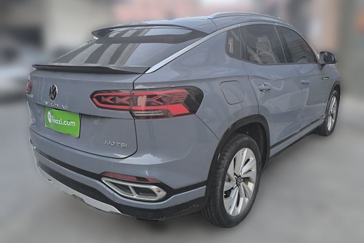 Used Volkswagen Tayron X 2020 330TSI Two-Wheel Drive Luxury Smart Connectivity Version Rear Right 45 Deg