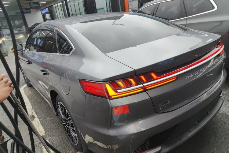 Used BYD Han 2021 EV Standard Range Luxury Model Rear Left 45 Deg