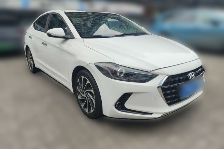 Used Hyundai Elantra (6th Generation / Lingdong) 2019 1.5L CVT ZhiXuan – Elite Version Front Right 45 Deg
