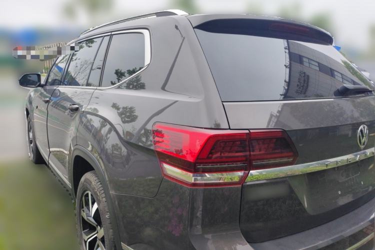 Used Volkswagen Teramont 2017 380TSI Four-Wheel Drive Luxury Edition Rear Left 45 Deg