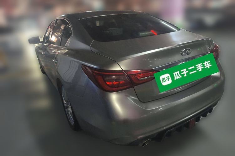 Used Infiniti Q50L 2018 2.0T Enjoyment Version China VI Standard Rear Left 45 Deg