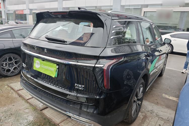 Used Hongqi HS7 PHEV 2025 Model 2.0T PHEV Four-Wheel Drive 2 Million Units Commemorative Edition 6-Seater Rear Right 45 Deg