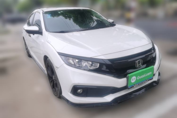 Used Honda Civic 2019 220TURBO CVT Dynamic Edition China VI Emission Standard Front Right 45 Deg