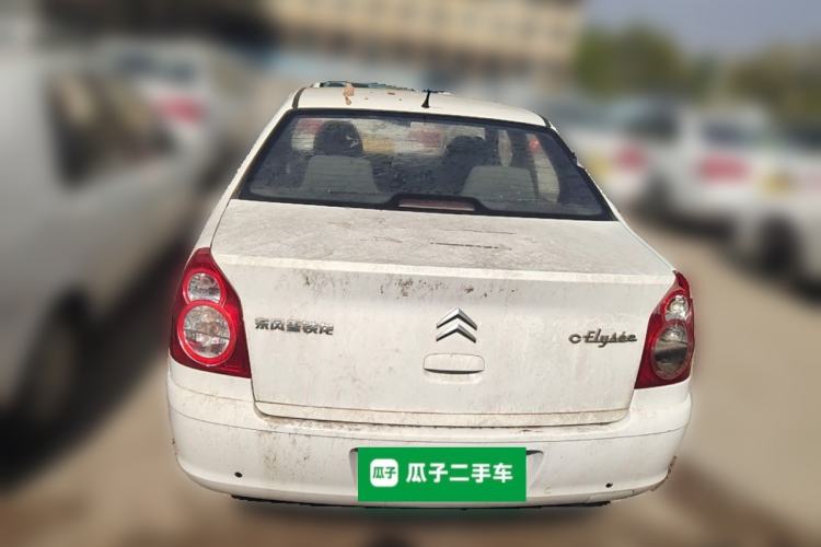 Used Citroen Elysee 2012 Sedan 1.6L Manual Tech Model Rear