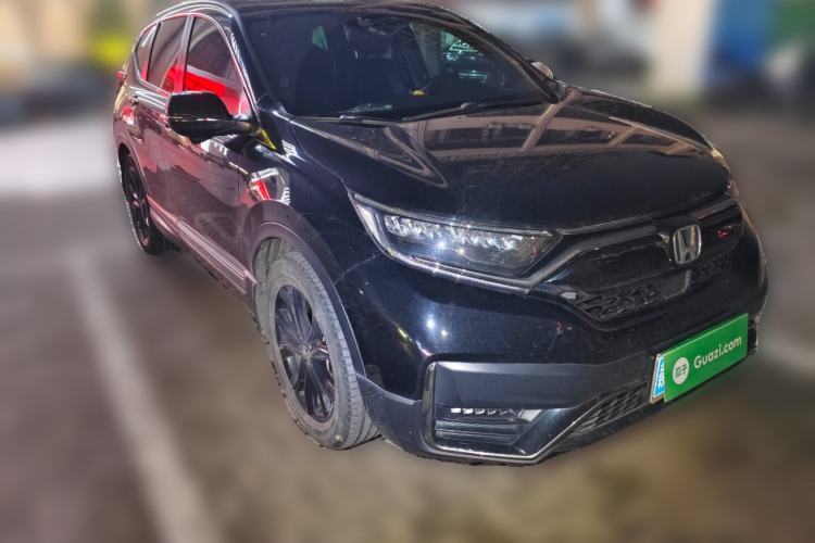 Used Honda CR-V 2021 240TURBO CVT 2WD Black Jazz Edition Front Right 45 Deg