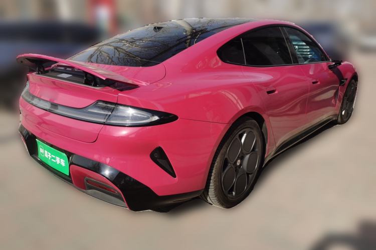 Used Xiaomi Auto SU7 2024 Four-Wheel-Drive Max Founder's Edition Rear Right 45 Deg