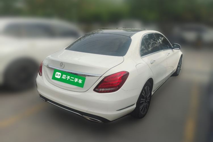 Used Mercedes-Benz C-Class 2015 C 200 L Rear Right 45 Deg