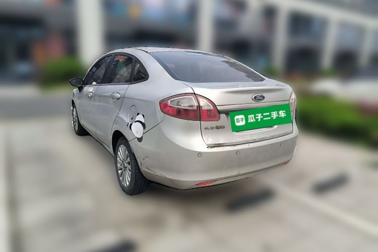 Used Ford Fiesta 2011 Sedan 1.5L Automatic Fashion Edition Rear Left 45 Deg