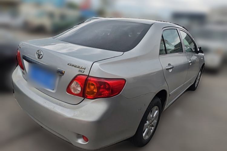 Used Toyota Corolla 2009 1.6L Manual GL Sunroof Special Edition Rear Right 45 Deg