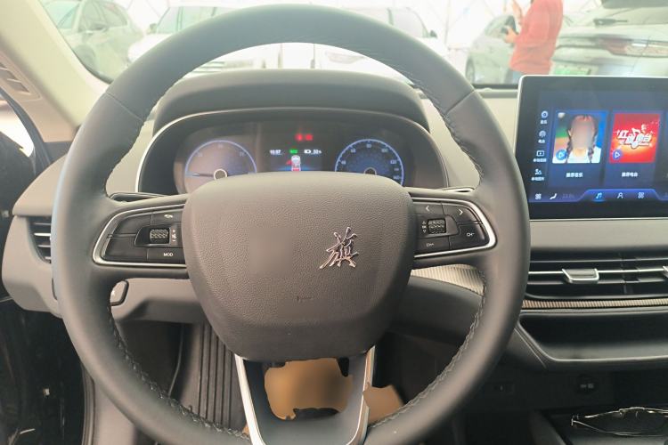 Used Hongqi E-QM5 2024 450km Range Commuter Version Steering Wheel