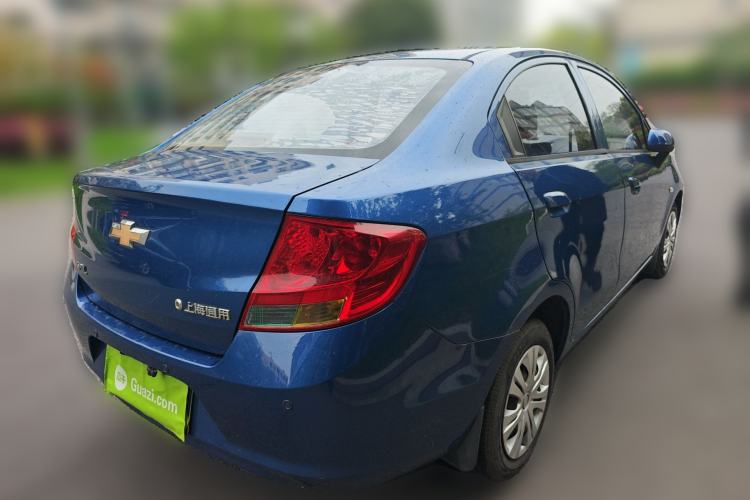 Used Chevrolet Sail 2013 Sedan 1.4L Manual - Youyi Happiness Edition Rear Right 45 Deg