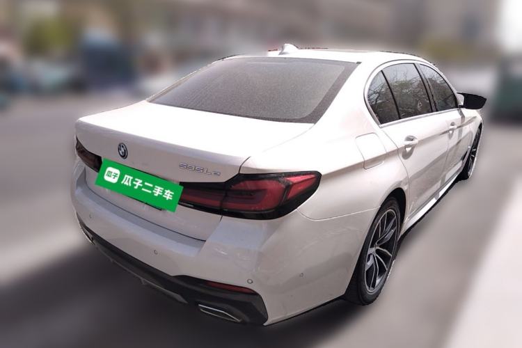 Used BMW 5 Series New Energy 2022 535Le M Sport Package Rear Right 45 Deg