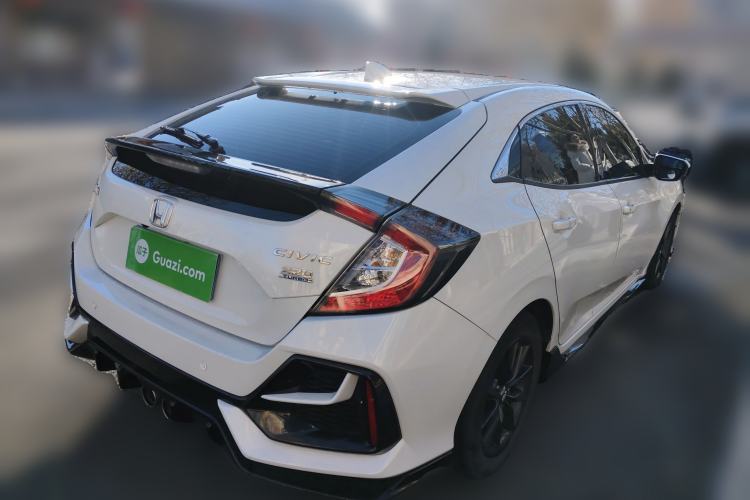 Used Honda Civic 2021 HATCHBACK 220TURBO CVT New Trendsetter Rear Right 45 Deg