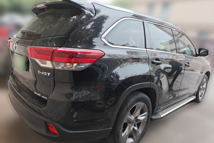 Used Toyota Highlander 2018 2.0T Four-Wheel Drive Luxury Edition 7 Seats China V Emission Standard