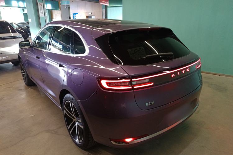 Used Hima AITO M5 2025 Extended-Range Ultra All-Wheel-Drive Version Rear Left 45 Deg